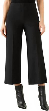Karen Kane Bindi Cropped Pants In Black