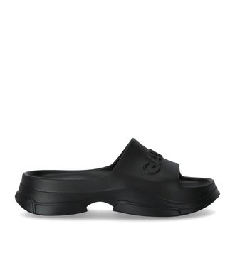 Ganni Black Pool Slide Sandal