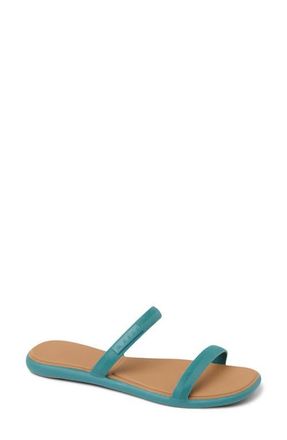 Reef Water Willow Marina Slide Sandal in Teal at Nordstrom, Size 11