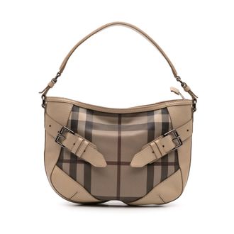 Burberry Geruite Hobo Tas