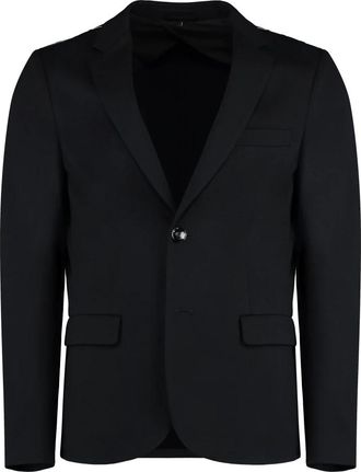 Emporio Armani Klassieke Reverskraag Jas - Heren - Business blazers - Blauw - L - Kostuums