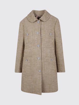 N°21 Cappotto monopetto N° 21 in misto cotone lurex