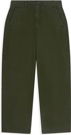 Paul Smith Relaxed Fit Cotton Workwear Chinos in Very Dark Green at Nordstrom, Size 30