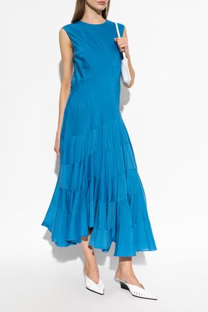 Tory Burch Sleeveless Dress, Womens, Blue