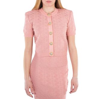 Balmain Balmain PB Labyrinth Knit Cardigan, Brand Size 36 (US Size 4)