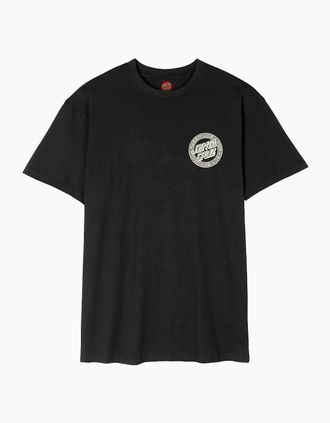 Santa Cruz Mens Santa Cruz Mens Loco Dot Short Sleeve T-Shirt - Black - Size: 38