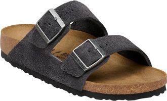 Birkenstock Arizona Suede Sandals in Charcoal Women