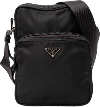 Prada Pre-owned Prada Tessuto Zip Top Crossbody Ladies MZF2CPWG4MI0KGZF