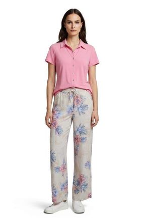 Lords of Harlech Exotic Floral Lillian Womens Wide-leg Pant in Exotic Floral Natural at Nordstrom, Size Xx-Large