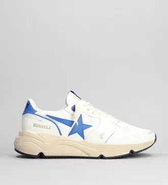 Golden Goose Sneakers Running in pelle bianca
