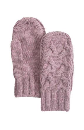 Echo Park Cable Mitten in Lotus at Nordstrom
