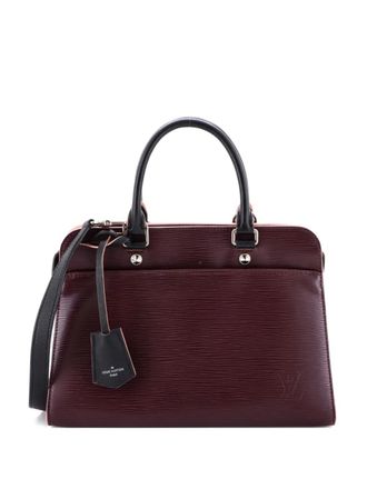 Louis Vuitton Vaneau Handbag Epi Leather MM tote bag - Rosso