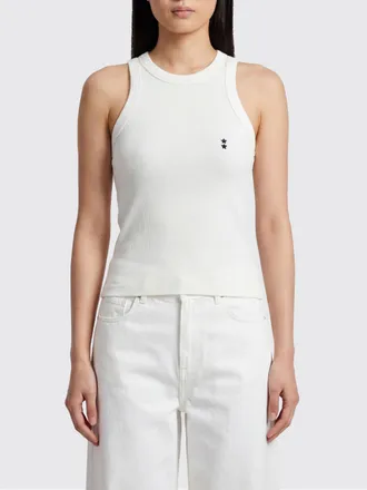 Icon Denim Los Angeles Top Woman color White