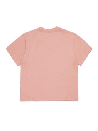 Max & Co. Logo-Print Cotton T-Shirt - Pink