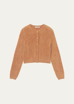 Frame Denim The Cashmere Airy Teddy Cardigan