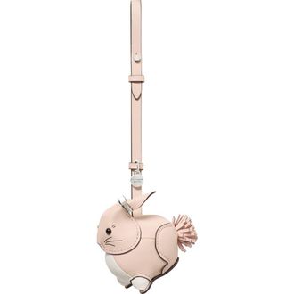 Kate Spade New York critters charmed pippa rabbit bag charm in Peach Sugar at Nordstrom