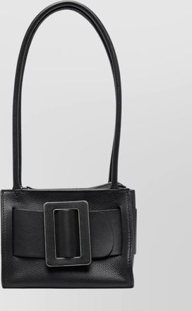 Boyy soft leather tote bag with buckle detail