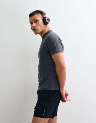 Abercrombie & Fitch YPB - Pantaloncini da allenamento leggeri neri-Nero
