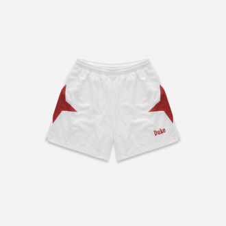 Duke + Dexter Duke + Dexter, Mens Duke Plus White + Red Short, Size XL