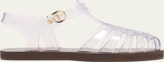 Ancient Greek Sandals Homeria Jelly Fisherman Sandals