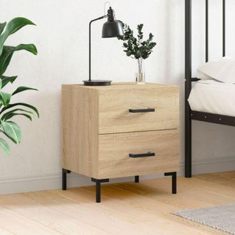 vidaXL Comodino Rovere Sonoma 40x35x47,5 cm in Legno Multistrato - Vidaxl