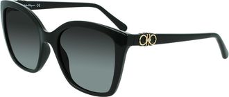 Ferragamo SF 1026S 001 Mens Sunglasses Black Size 54