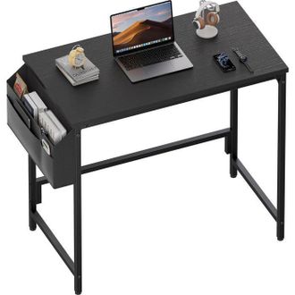 OEM Escritorio - Ecofurnix - 80 X 50 Cm - Estructura Met&aacute;lica - Tablero De Madera De Ingenier&iacute;a