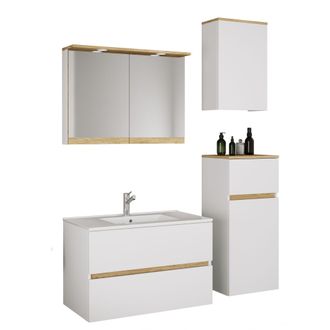 VCM Conjunto De Muebles De Ba&ntilde;o Con Lavabo Cosila-i 81 150x121x47 - Vcm