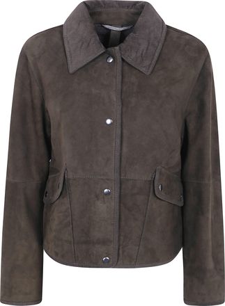 The Jackie Leathers Suede Jacket Maeve