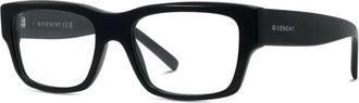 Givenchy GV50094i Rechthoekig Montuur - unisex - Brillen - Zwart - ONE Size - Accessoires