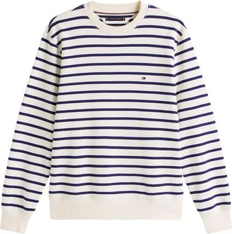 Tommy Hilfiger Camicia a righe in cotone - Toni neutri