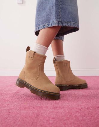 Dr. Martens Anistone Lo - Stivaletti color cuoio-Marrone