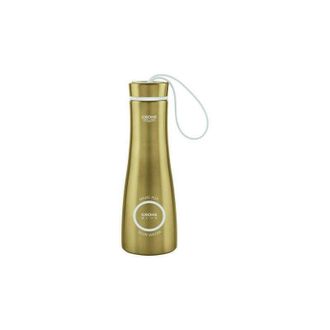 GROHE Blue 40848 Botella De Acero Inoxidable 450 Ml Oro Cepillado Brillante