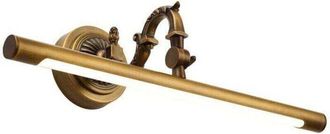 OEM Applique A Led Vintage In Ottone Per Specchio Da Bagno - Impermeabile Ip44, 40 Cm, 8 W, 630 Lm, Stile Retr&ograve; Europeo