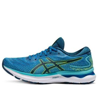Asics Gel-Nimbus 24 2E Wide Lake Drive Hazard Green 1011B361-400