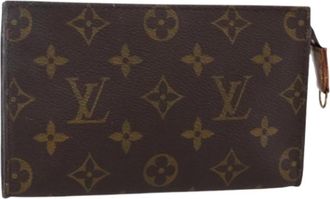 Louis Vuitton Pre-owned Accessory Pouch - Dames - Vintage Clutch - Bruin - ONE Size - Vintage