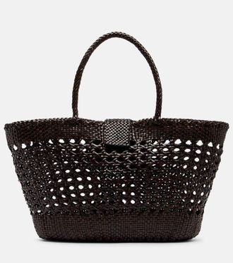Rixo x Dragon Diffusion Lucine leather tote bag