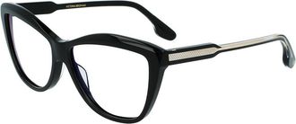 Victoria Beckham Black Acetate Glasses Womens (Frames)
