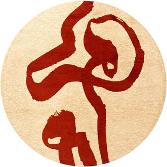 Louis De Poortere Alfombra de poliéster multicolor, 240x240 cm