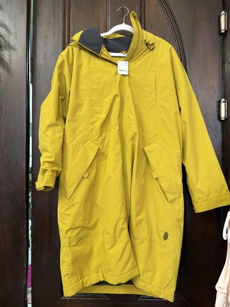 Free People Womens All Weather Coat In Mustard