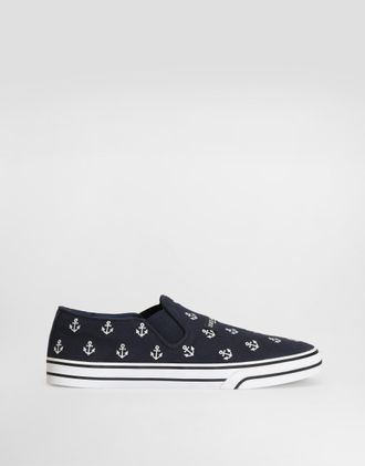 Dolce & Gabbana Sneaker Bassa - Man Sneakers Blue 40.5