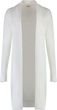 Malo Cardigan in cotone - Bianco