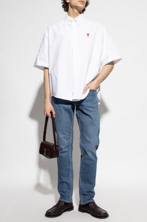 Theory Jeans With Tapered Legs, Mens, Blue