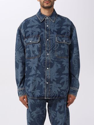 Palm Angels Overshirt Palm Angels in denim