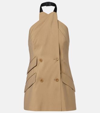 Max Mara Gilet Nuraghe in lana e seta