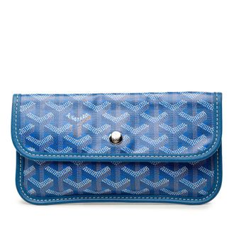 Goyard Pre-owned Goyard Goyardine Saint Louis Pouch Unisex L0LHDV140RBQ48UI