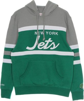 Mitchell & Ness Capuchon - Heren - Hoodies - Groen - S - Hoodies & sweatvesten