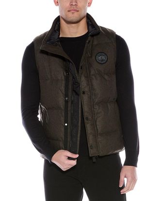 Canada Goose Wool-Blend Down Puffer Vest