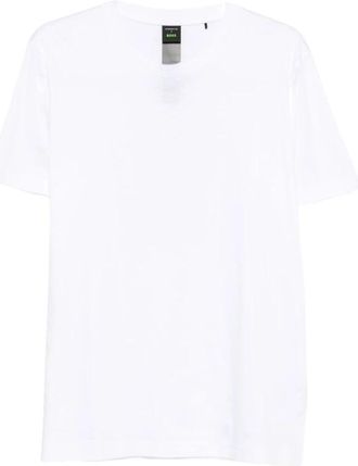 HUGO BOSS T-shirts - Heren - T-shirts - Wit - L - Katoen - Tops