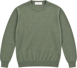 Cashmere Company Girocollo F.12 - Knitwear - Hombre - Verde - 2XL